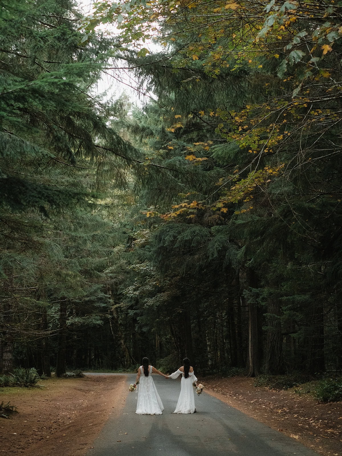 Muddy Dresses and Coastal Cabins: A Port Angeles Beach Elopement – photo 31