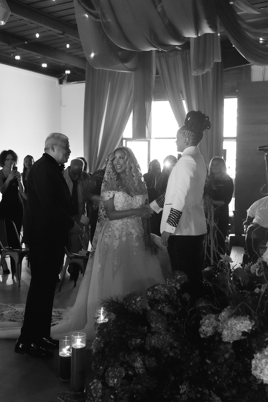 Editorial-Inspired Atlanta Wedding with Custom Suits and Three Dress Changes – photo 10