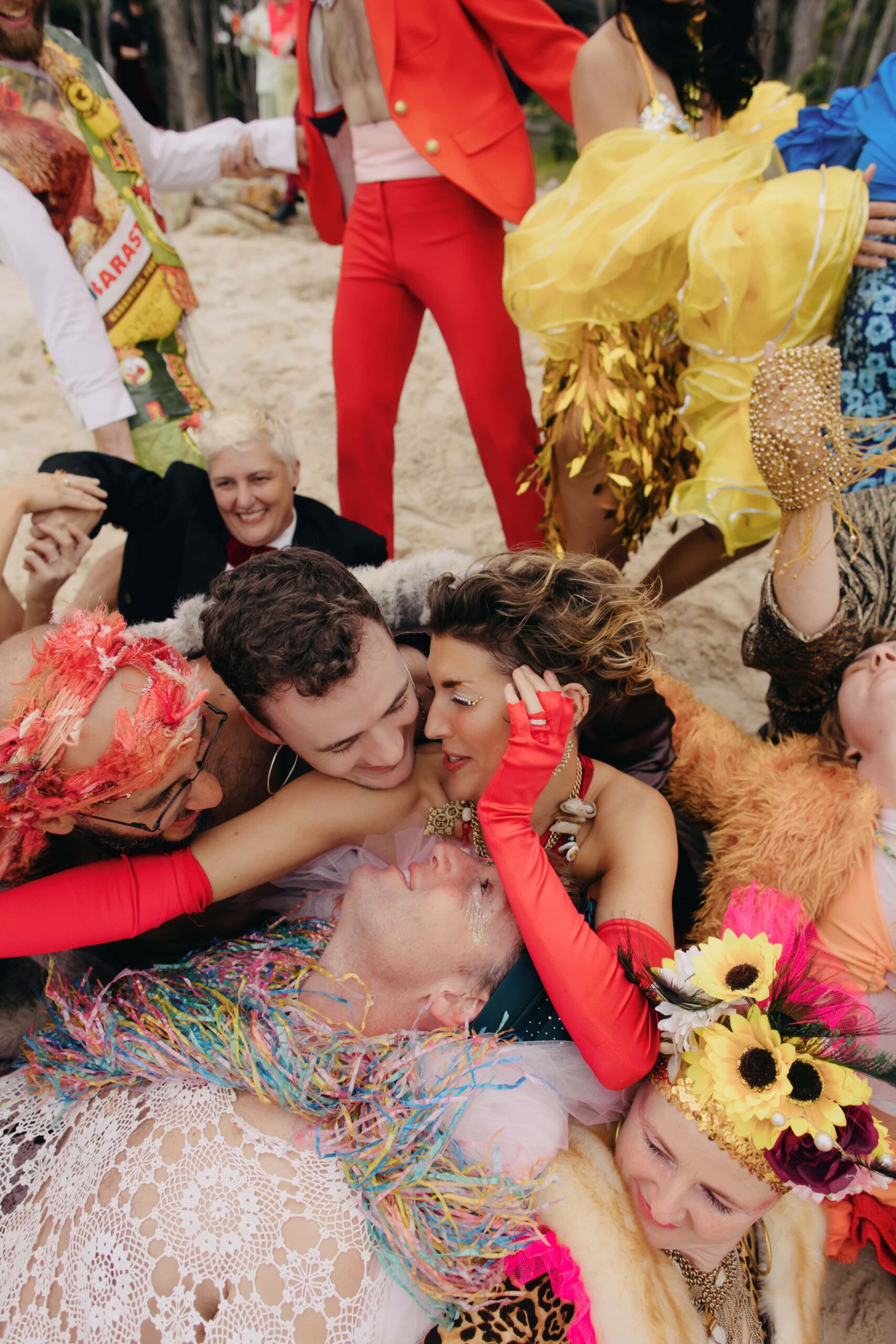 Forty Brooms, One Beach, and a Platonic Wedding Spell โ photo 2