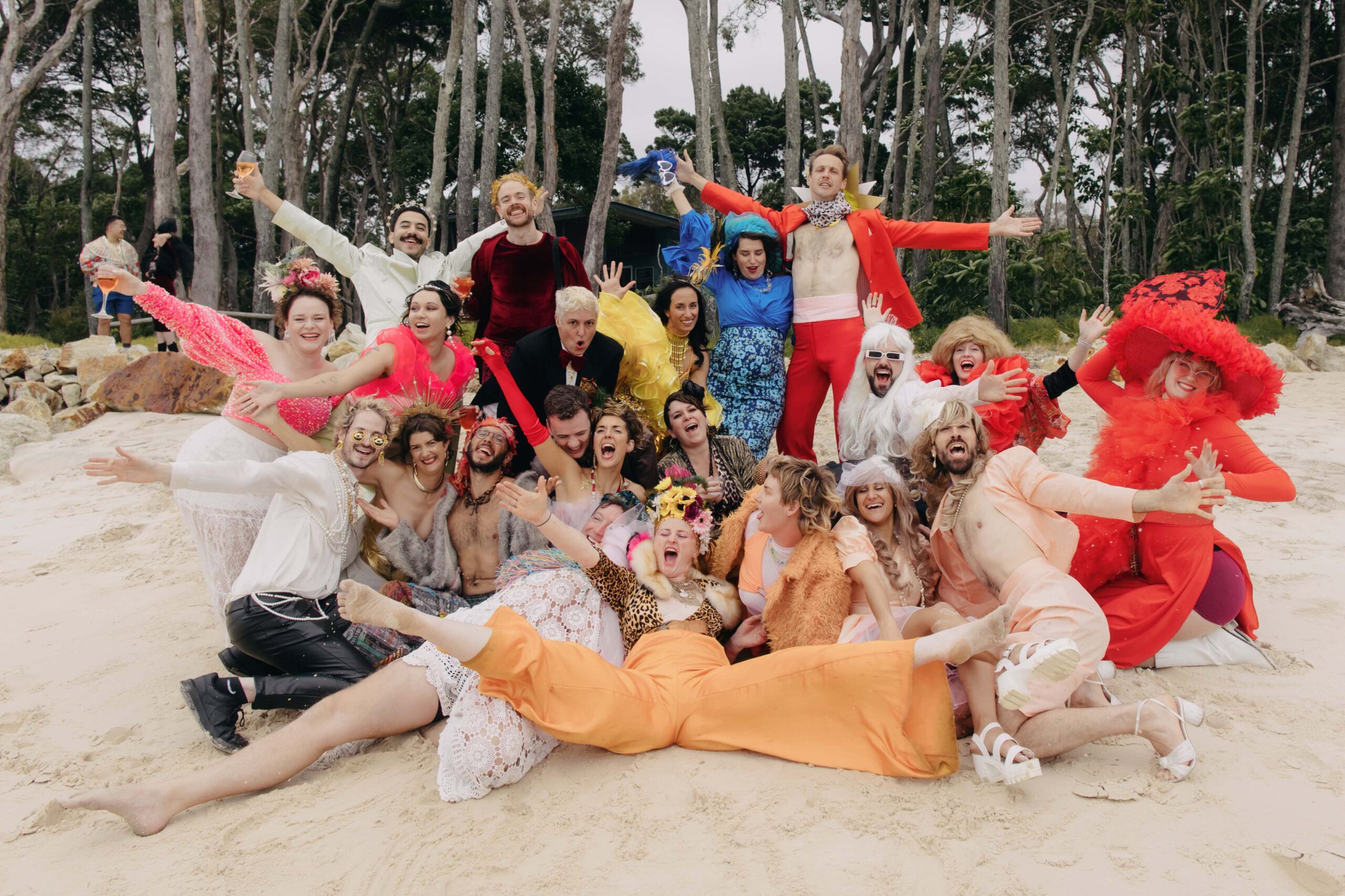 Forty Brooms, One Beach, and a Platonic Wedding Spell โ photo 11