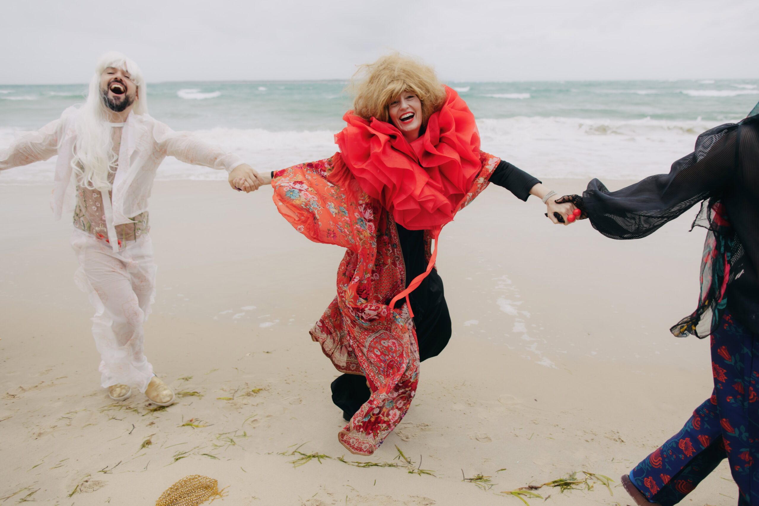 Forty Brooms, One Beach, and a Platonic Wedding Spell โ photo 13