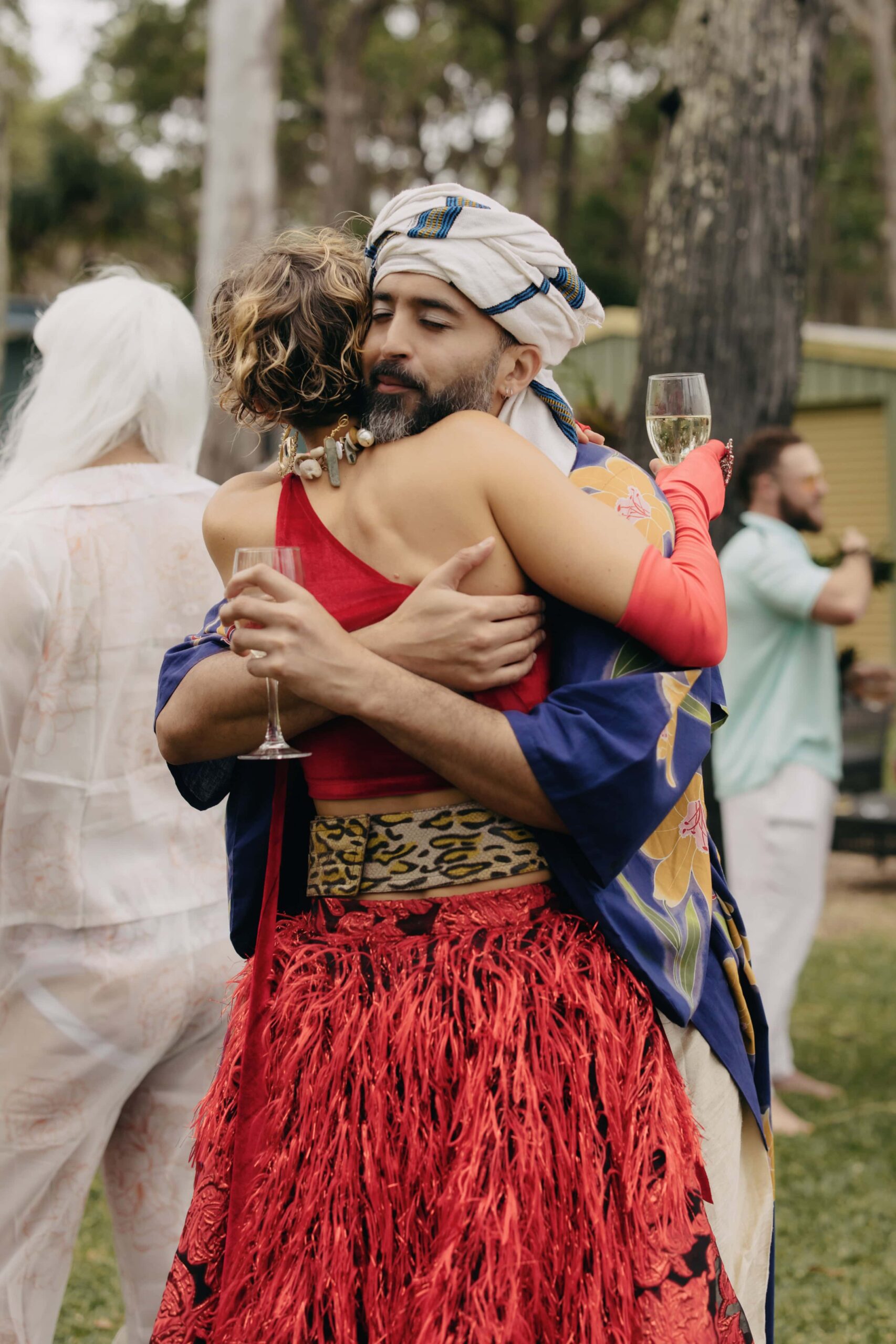 Forty Brooms, One Beach, and a Platonic Wedding Spell โ photo 22