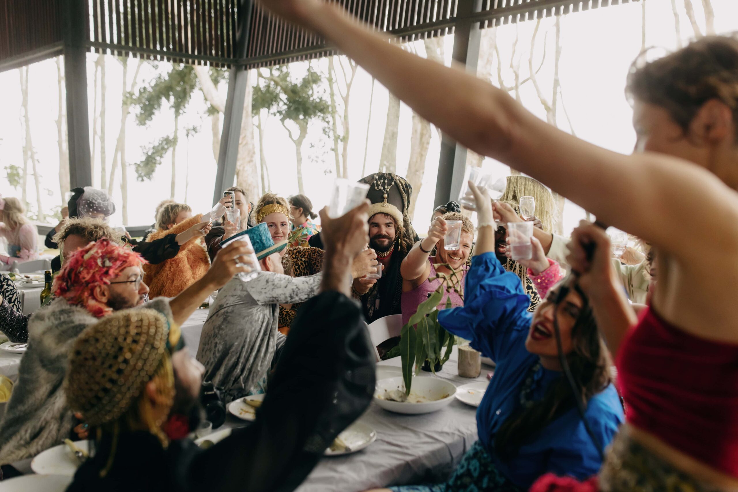 Forty Brooms, One Beach, and a Platonic Wedding Spell โ photo 27