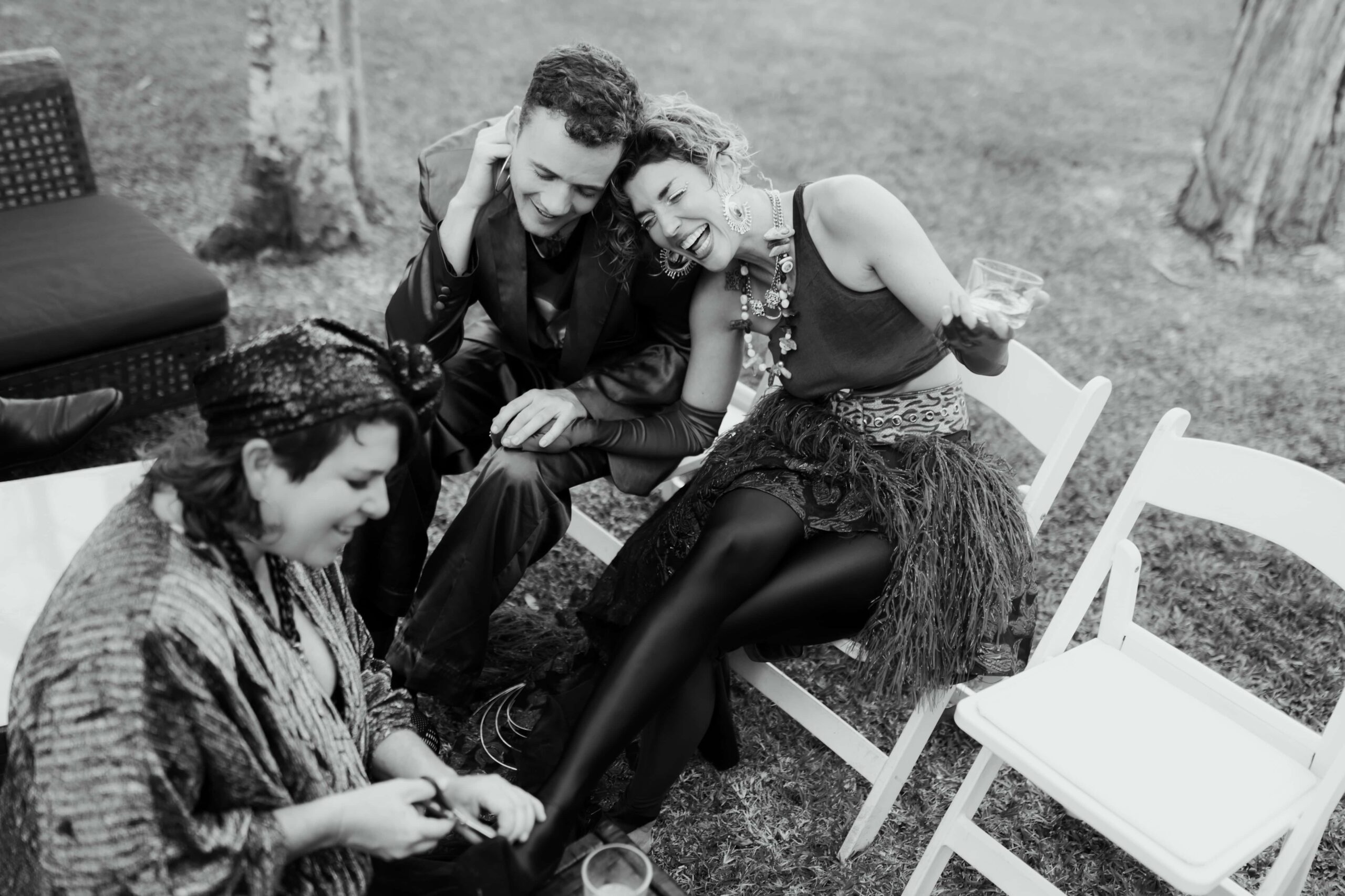 Forty Brooms, One Beach, and a Platonic Wedding Spell โ photo 30
