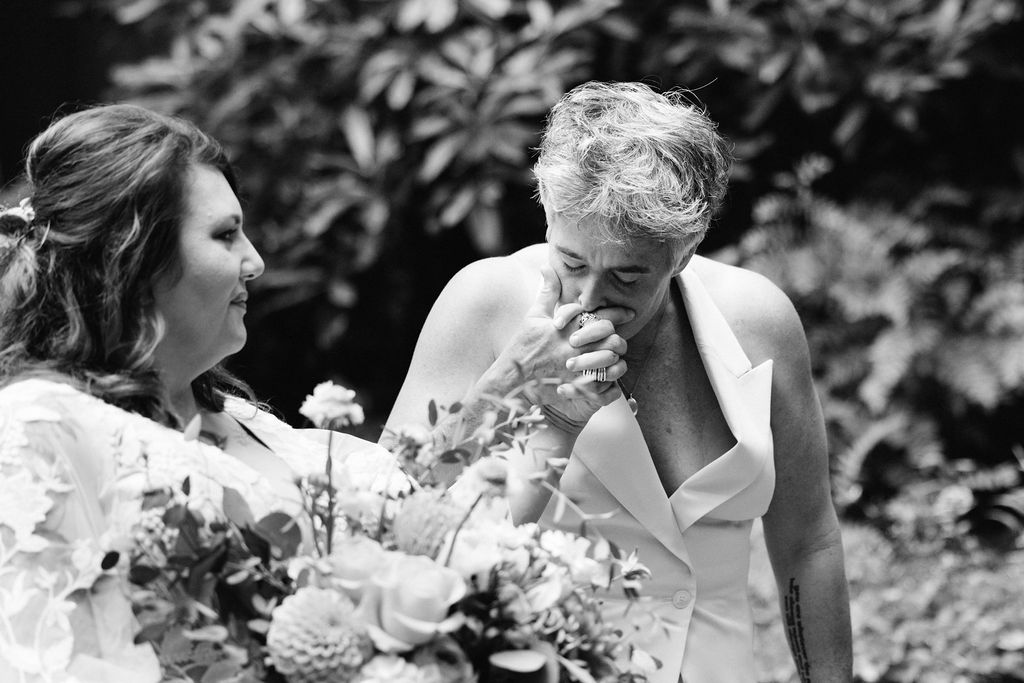 Intimate Garden Wedding at a Family Home in Cashiers โ photo 7