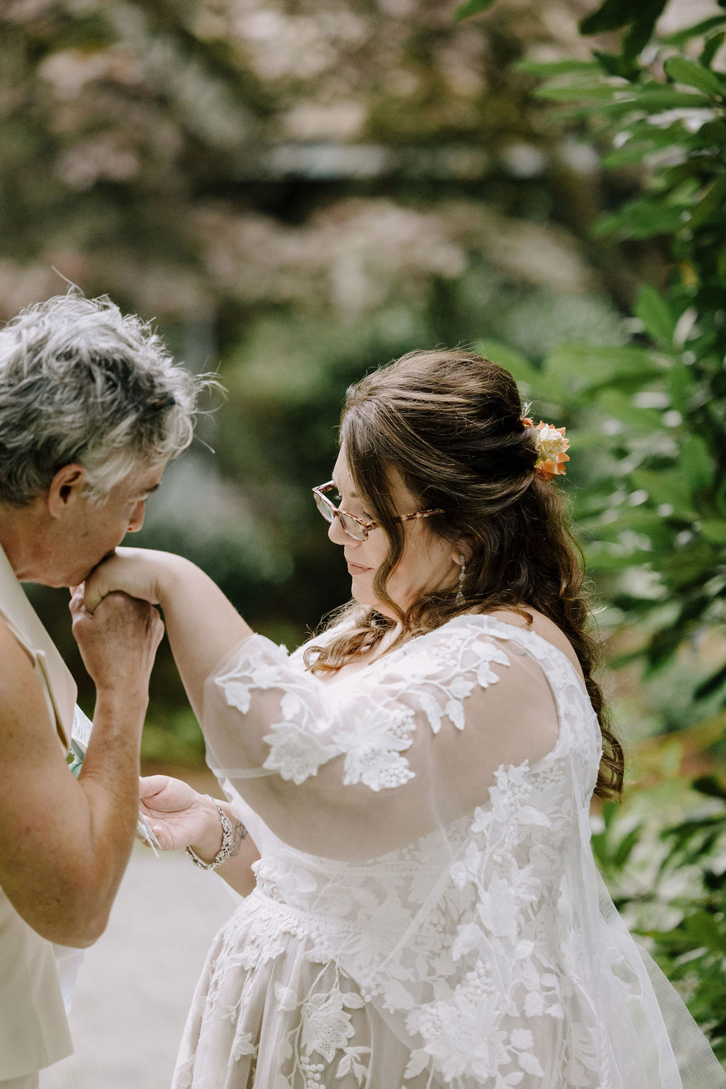 Intimate Garden Wedding at a Family Home in Cashiers โ photo 9