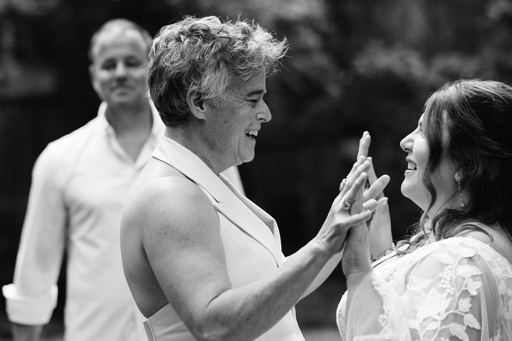 Intimate Garden Wedding at a Family Home in Cashiers โ photo 10