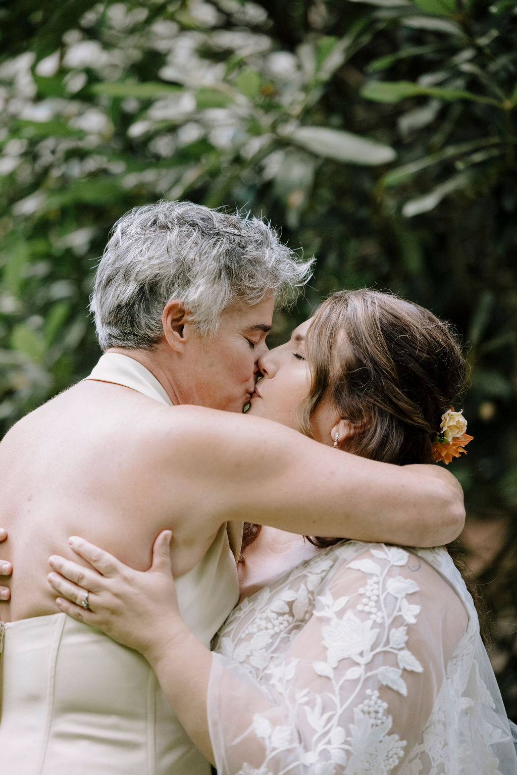 Intimate Garden Wedding at a Family Home in Cashiers โ photo 12