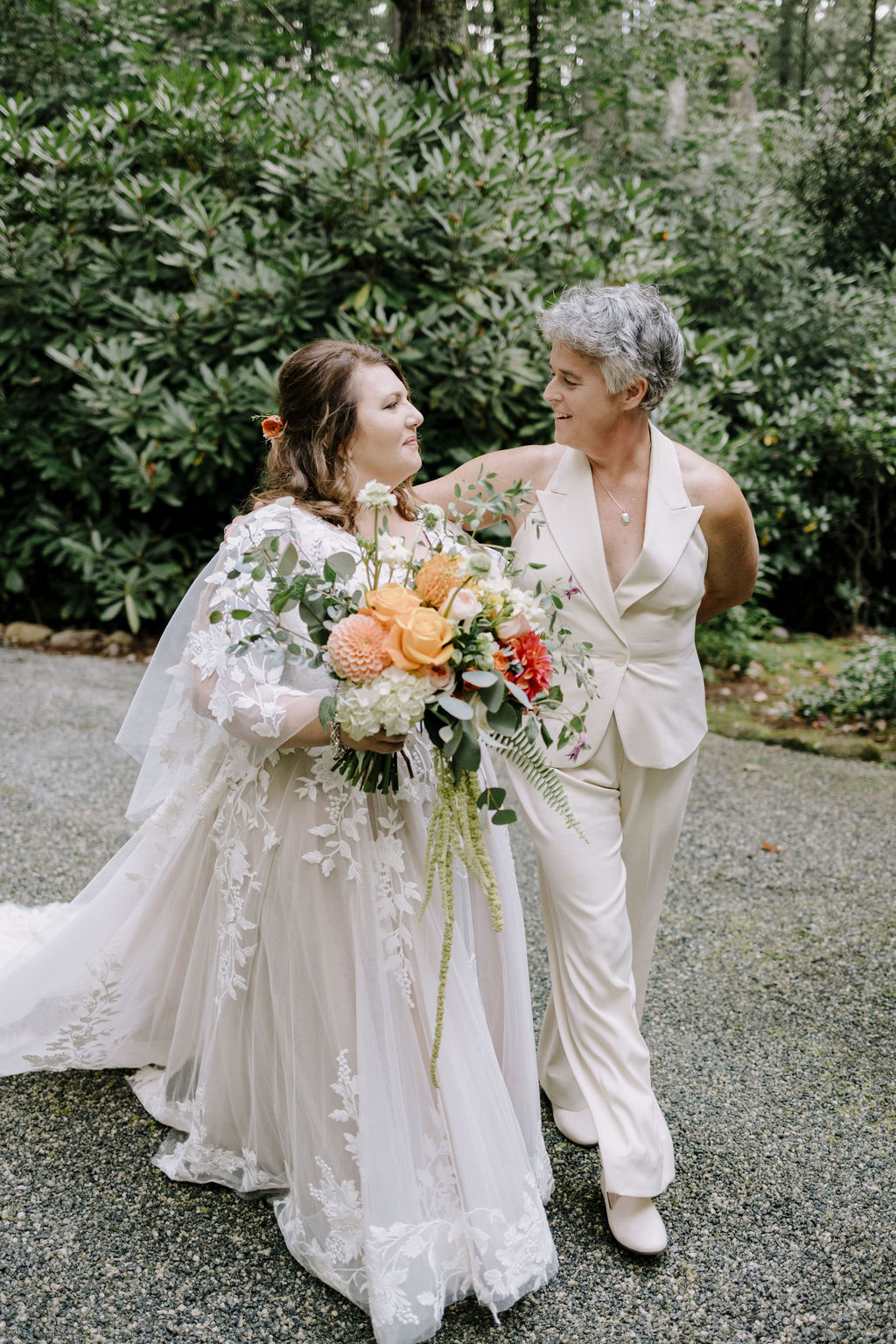Intimate Garden Wedding at a Family Home in Cashiers โ photo 13