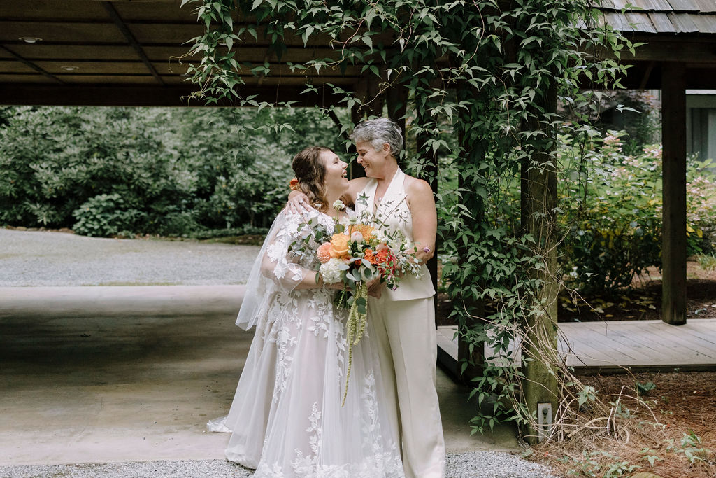 Intimate Garden Wedding at a Family Home in Cashiers โ photo 16