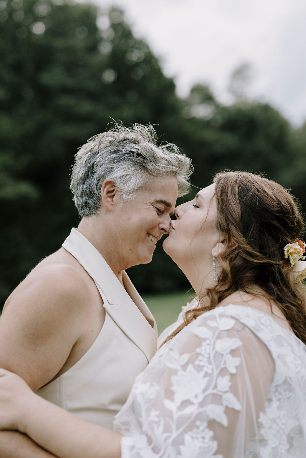 Intimate Garden Wedding at a Family Home in Cashiers โ photo 20