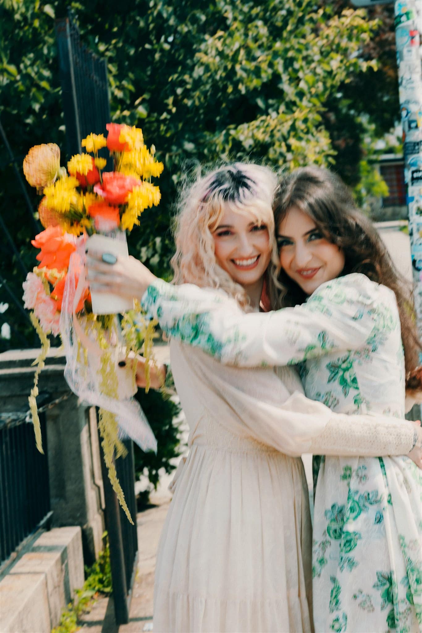 Eclectic Vintage Fashion for a Boardwalk Elopement in Asbury Park โ photo 3