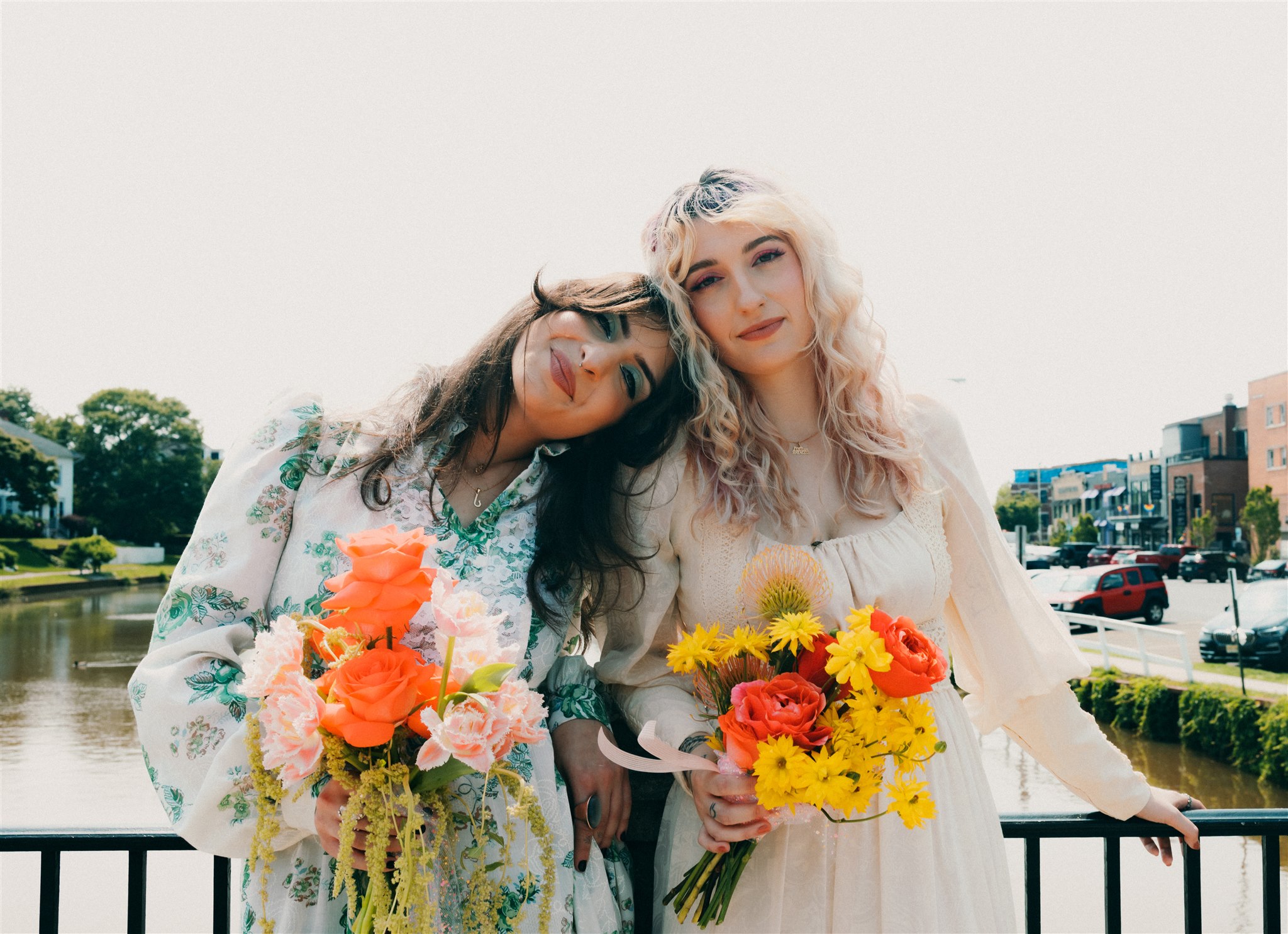 Eclectic Vintage Fashion for a Boardwalk Elopement in Asbury Park โ photo 13