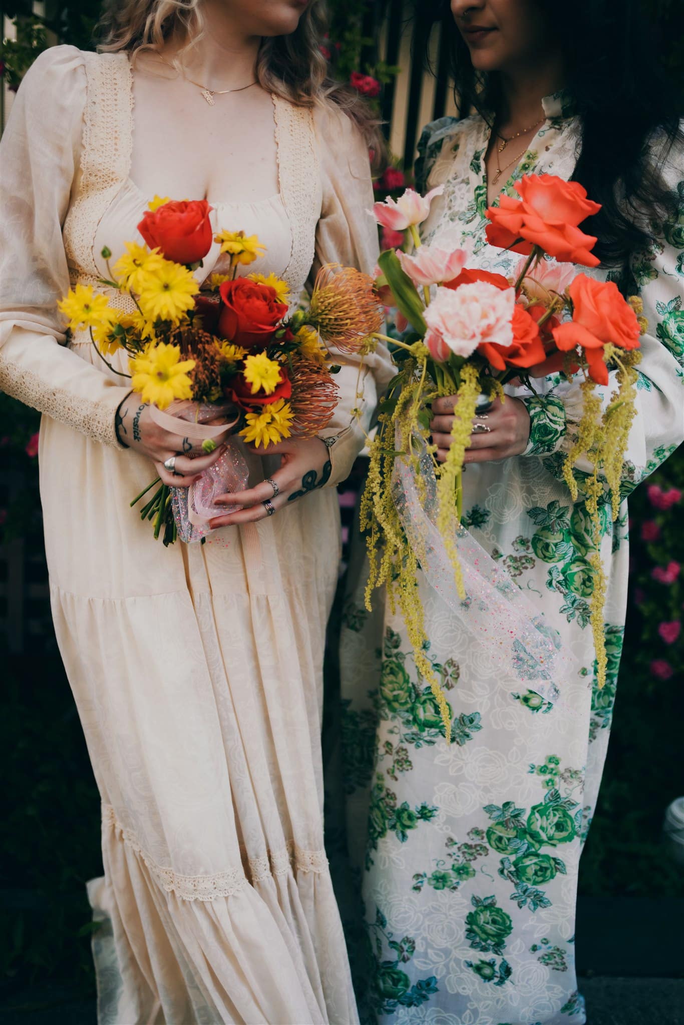 Eclectic Vintage Fashion for a Boardwalk Elopement in Asbury Park โ photo 21