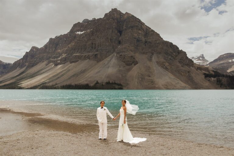 Three Days of Lakeside Vows and Helicopter Adventures in Banff