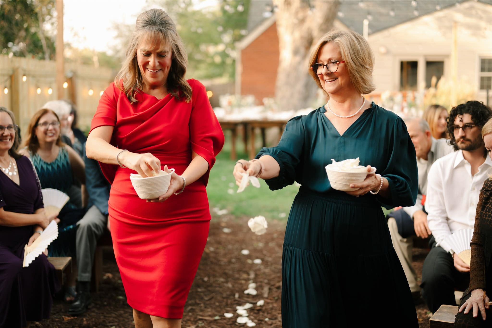 A Des Moines Backyard Wedding with Lanterns and S’mores – photo 7