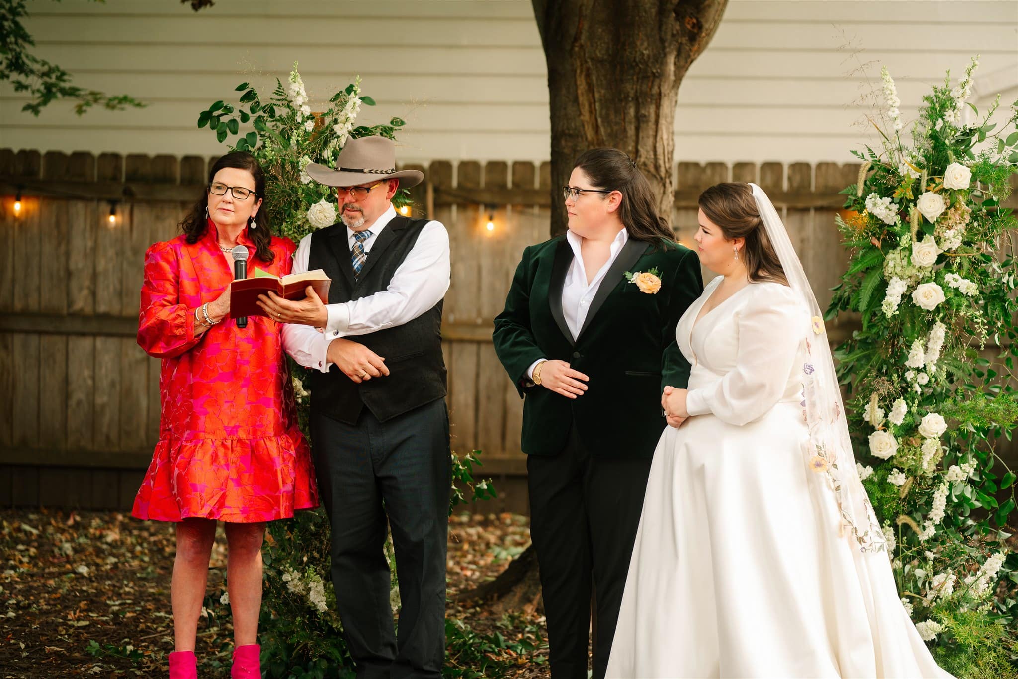A Des Moines Backyard Wedding with Lanterns and S’mores – photo 10