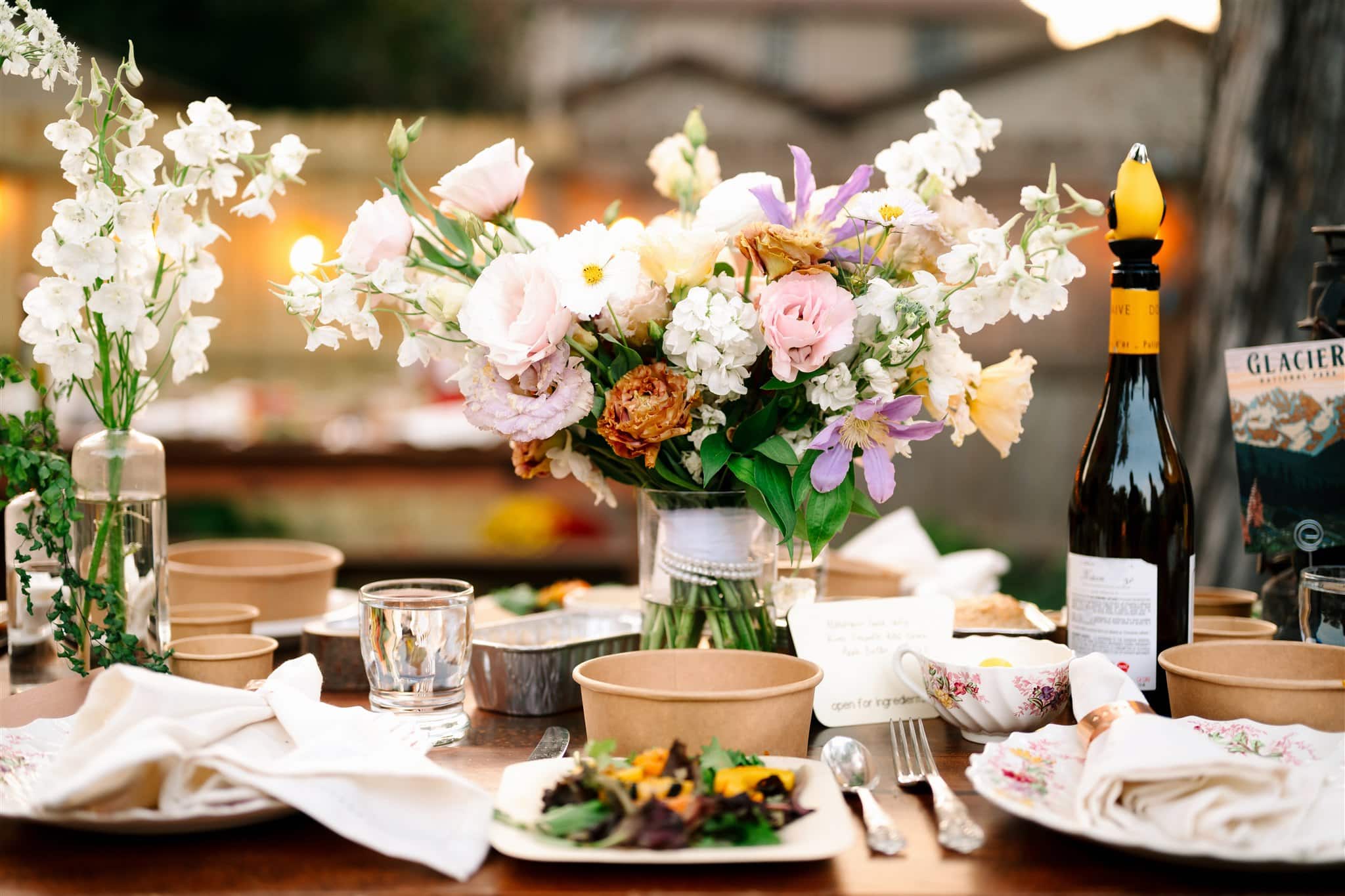 A Des Moines Backyard Wedding with Lanterns and S’mores – photo 17
