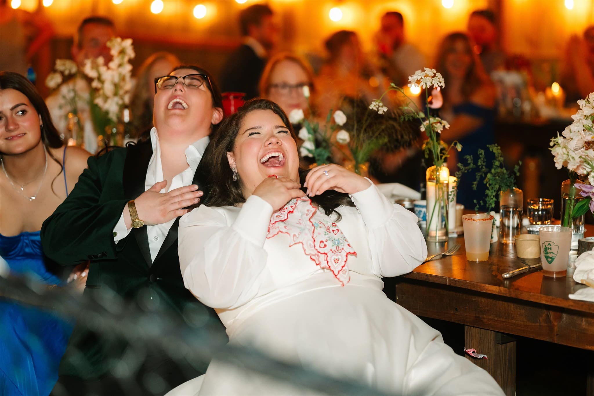 A Des Moines Backyard Wedding with Lanterns and S’mores – photo 20
