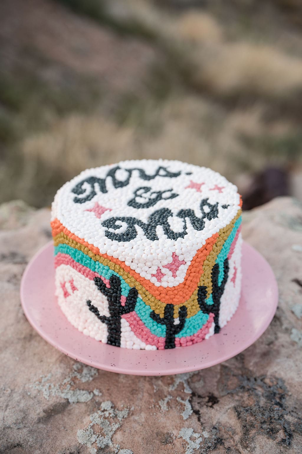 Southwest Desert Styling with Disco Balls and Rainbow Details – photo 3