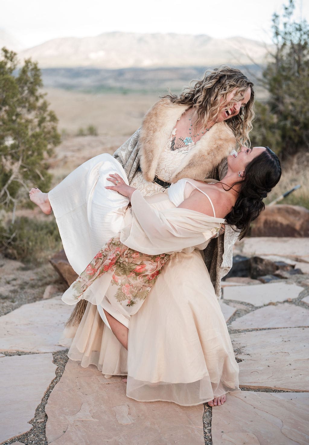 Southwest Desert Styling with Disco Balls and Rainbow Details – photo 9