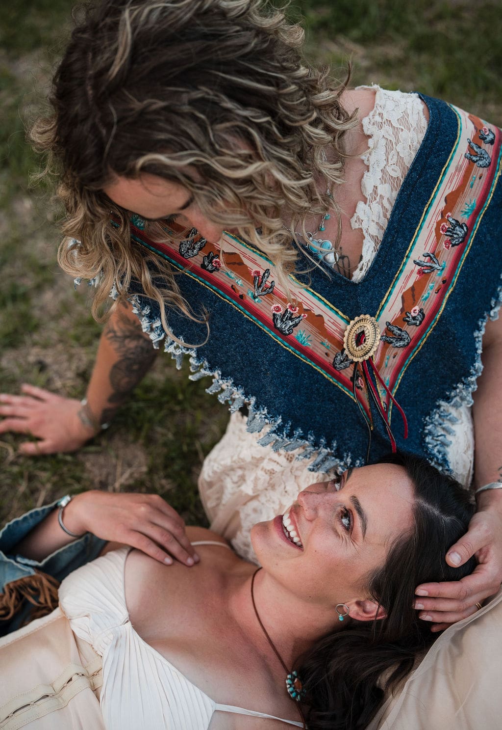 Southwest Desert Styling with Disco Balls and Rainbow Details – photo 13