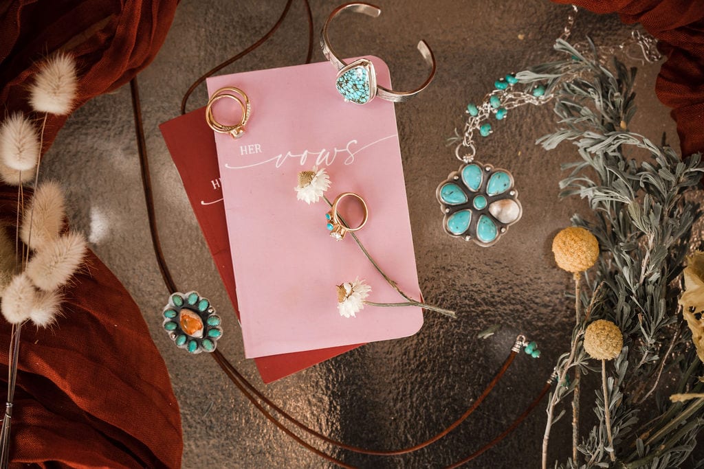 Southwest Desert Styling with Disco Balls and Rainbow Details – photo 20