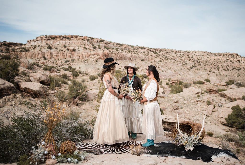 Southwest Desert Styling with Disco Balls and Rainbow Details – photo 23