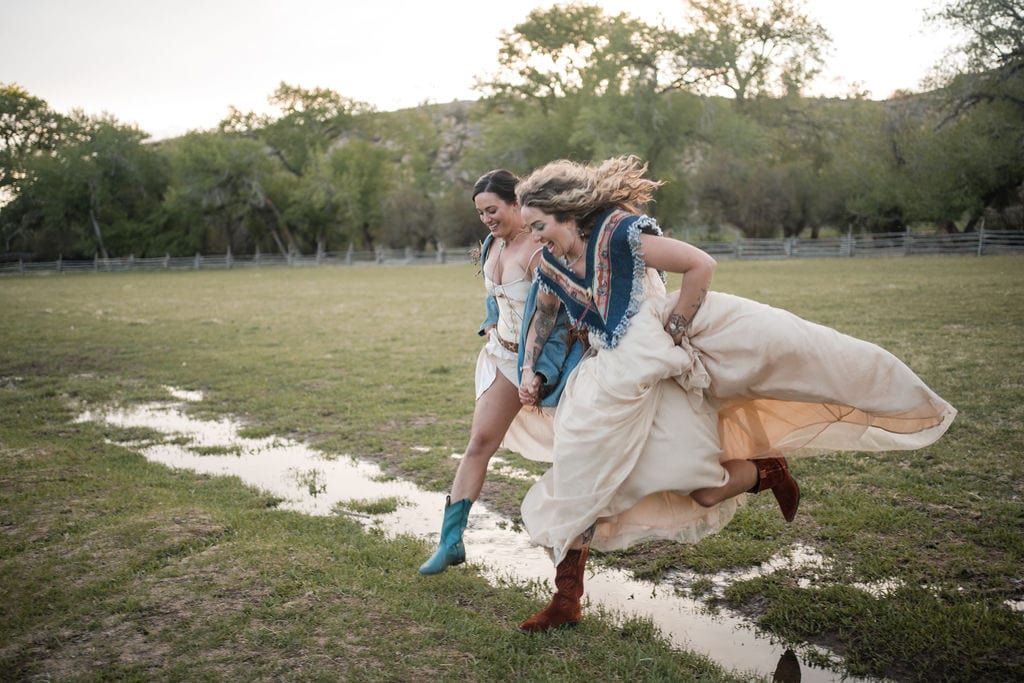 Southwest Desert Styling with Disco Balls and Rainbow Details – photo 28