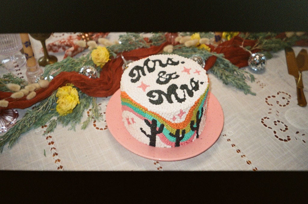 Southwest Desert Styling with Disco Balls and Rainbow Details – photo 32