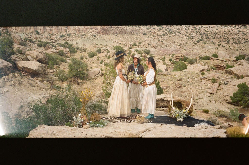 Southwest Desert Styling with Disco Balls and Rainbow Details – photo 33