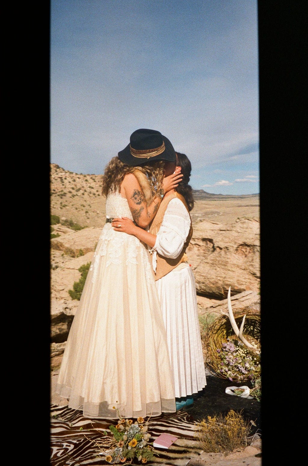 Southwest Desert Styling with Disco Balls and Rainbow Details – photo 34