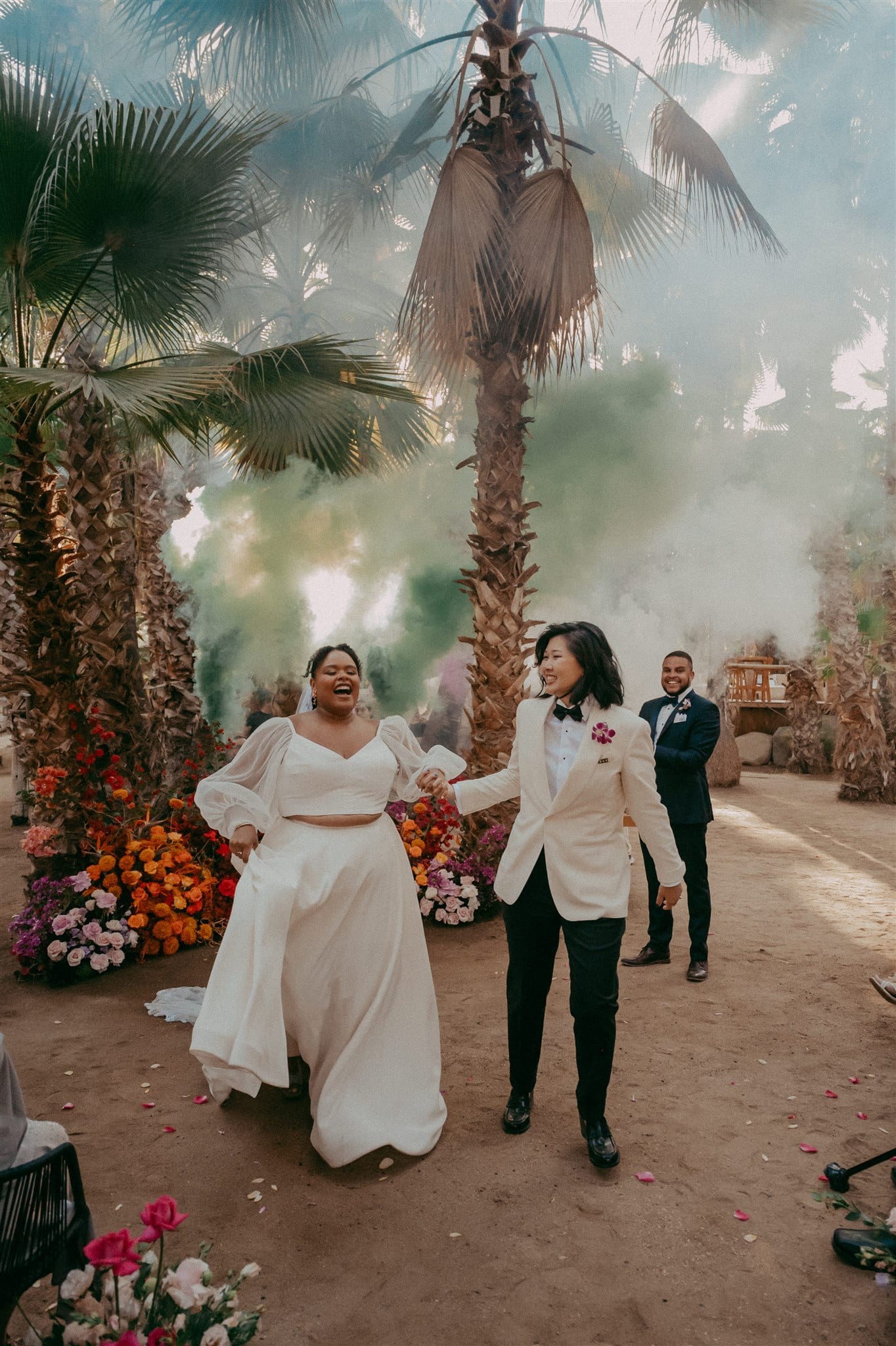 A Desert Disco Wedding at Rancho Corazon in Todos Santos – photo 34