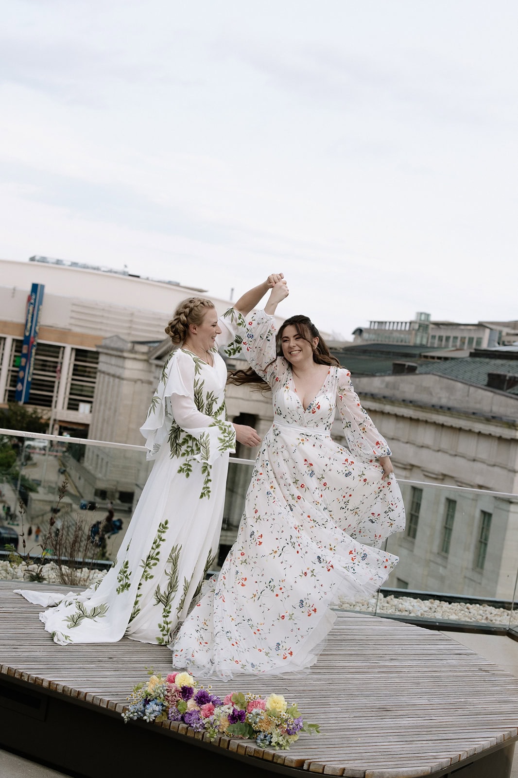 Sneakers, Slides, and Rooftop Vows at the Martin Luther King Jr. Library – photo 19