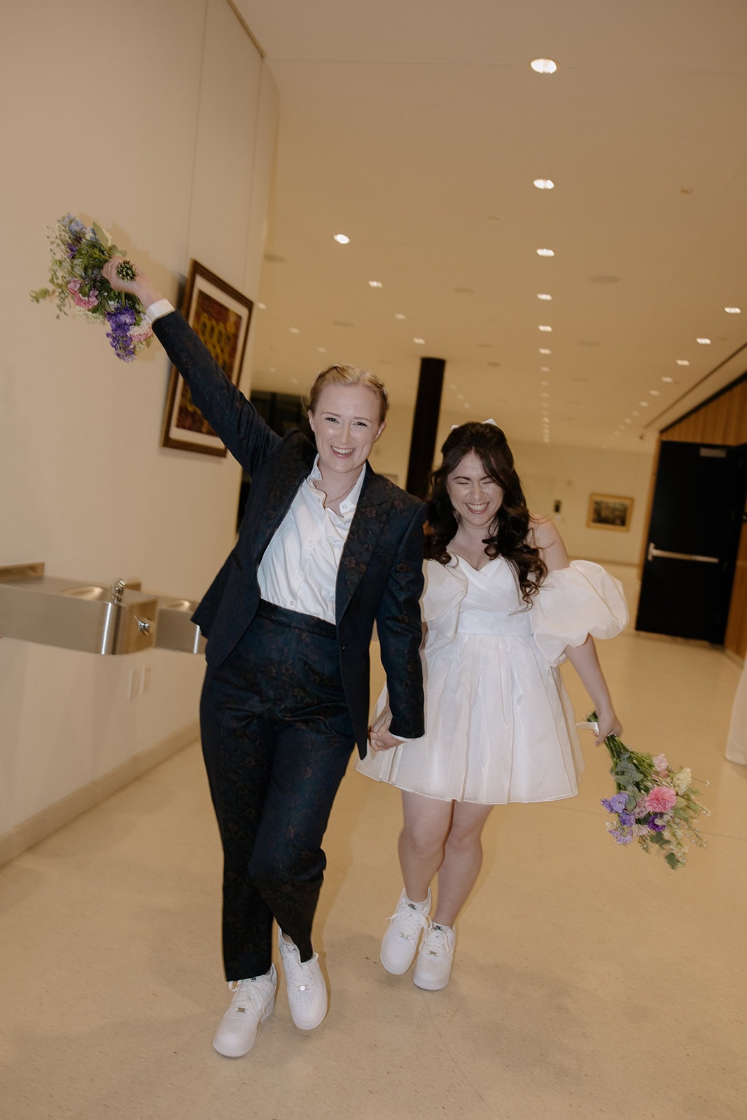 Sneakers, Slides, and Rooftop Vows at the Martin Luther King Jr. Library – photo 26