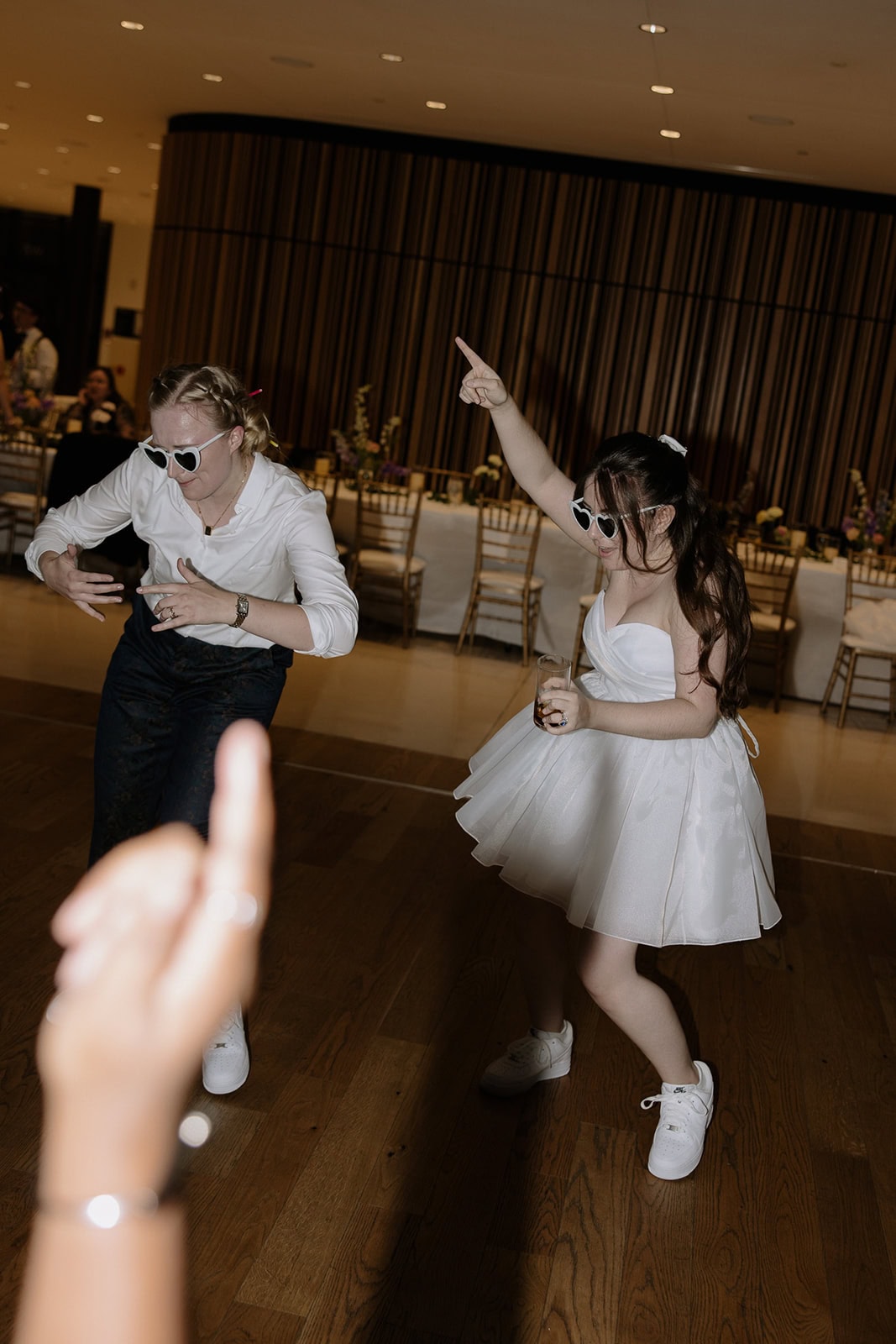 Sneakers, Slides, and Rooftop Vows at the Martin Luther King Jr. Library – photo 31