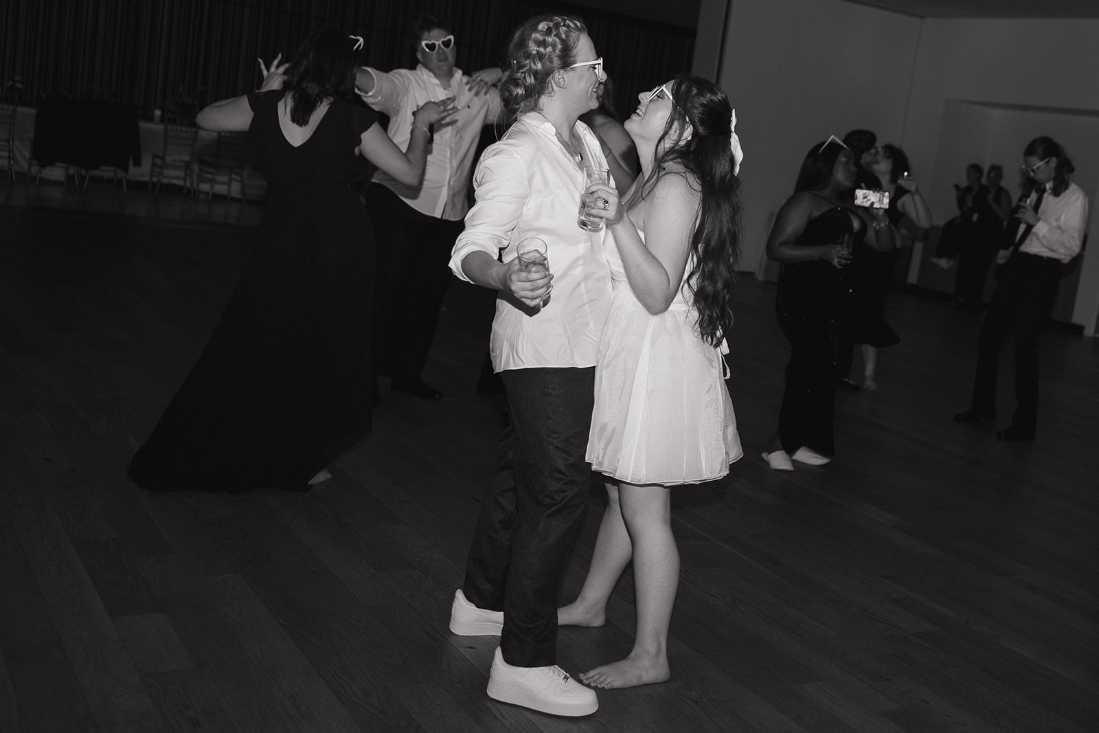 Sneakers, Slides, and Rooftop Vows at the Martin Luther King Jr. Library – photo 33