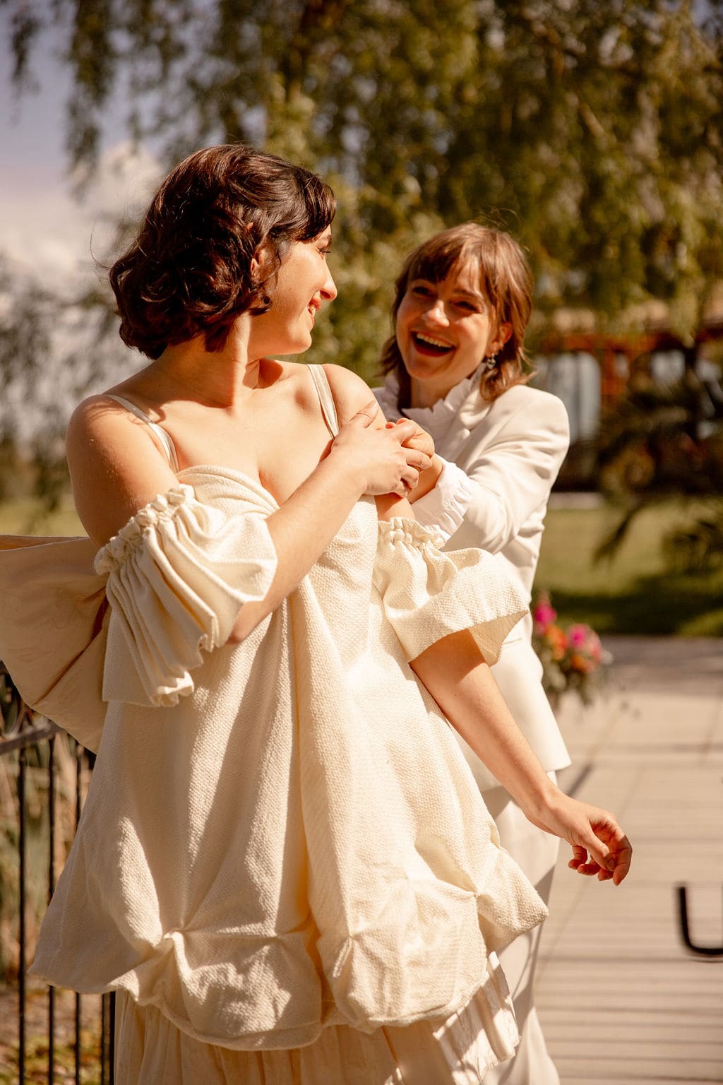 The Ladies’ Season: Bridgerton-Inspired Queer Wedding Styled Shoot in France – photo 7