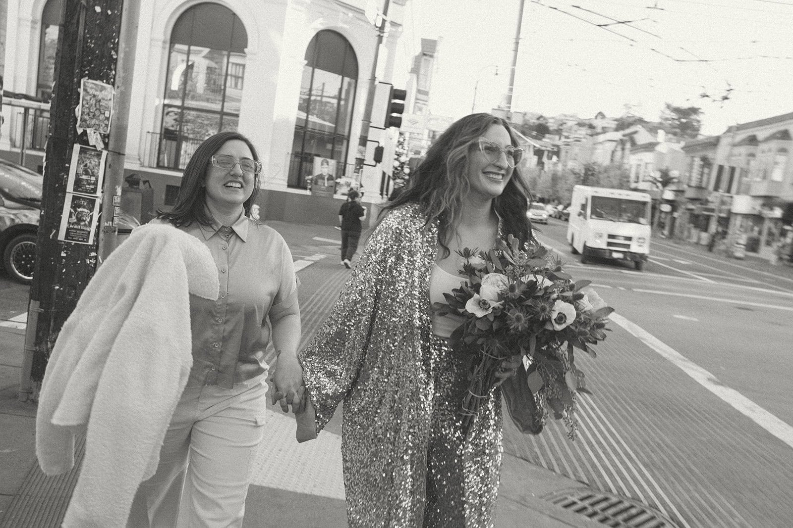 Sequins, Sneakers, and Sunset Vows: A San Francisco Elopement – photo 7