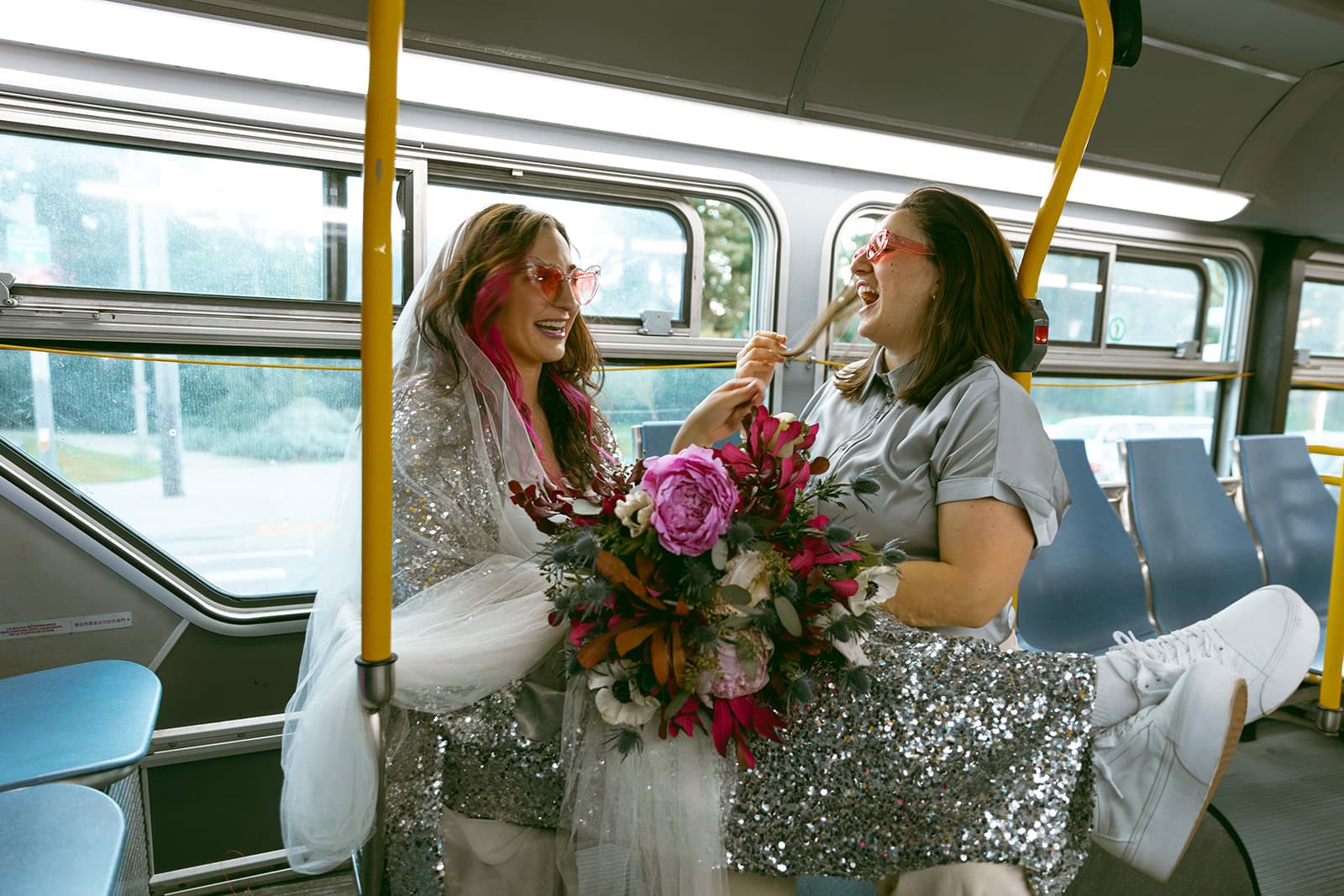 Sequins, Sneakers, and Sunset Vows: A San Francisco Elopement – photo 14