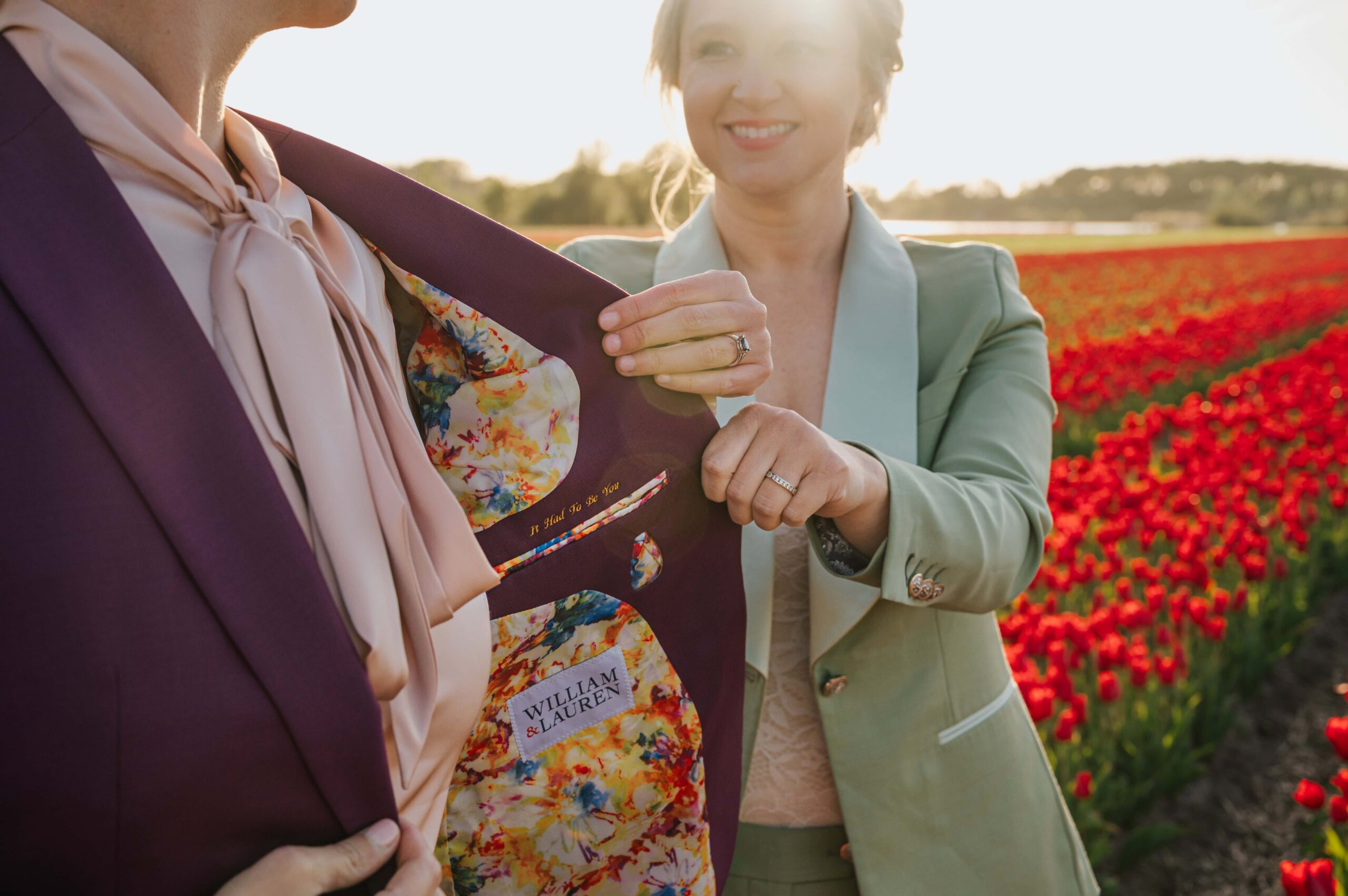 A Colorful Amsterdam Tulip Field Elopement โ photo 16