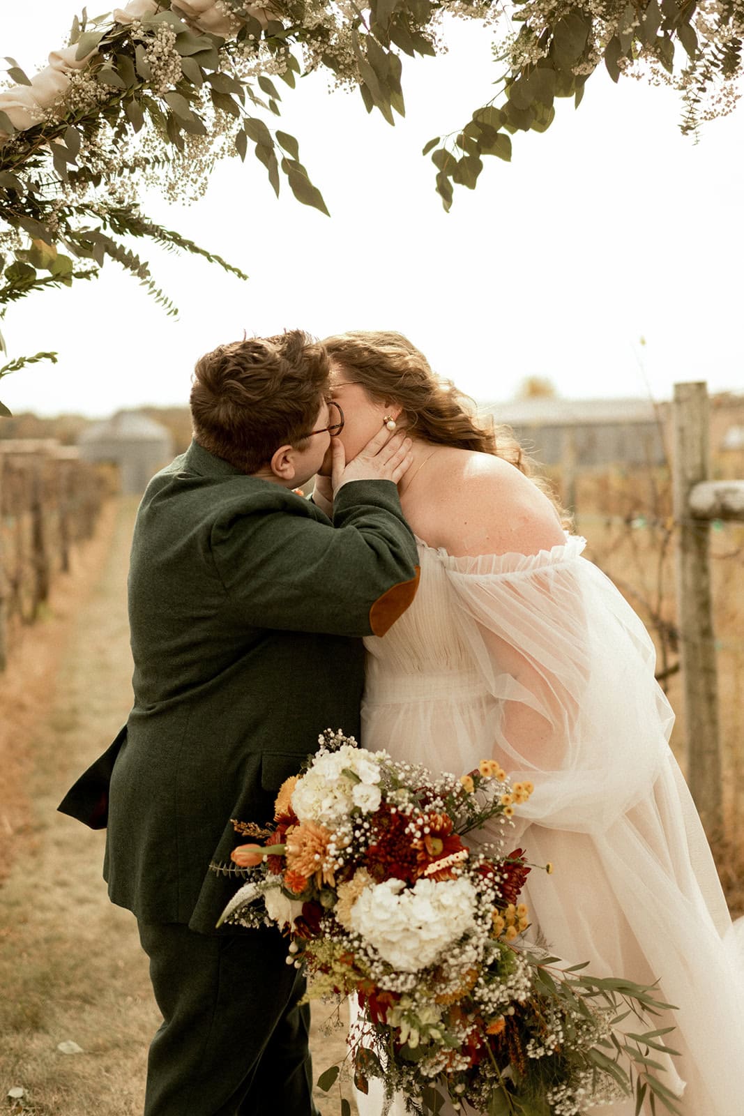 A Lord of the Rings Inspired Wedding at an Iowa Vineyard