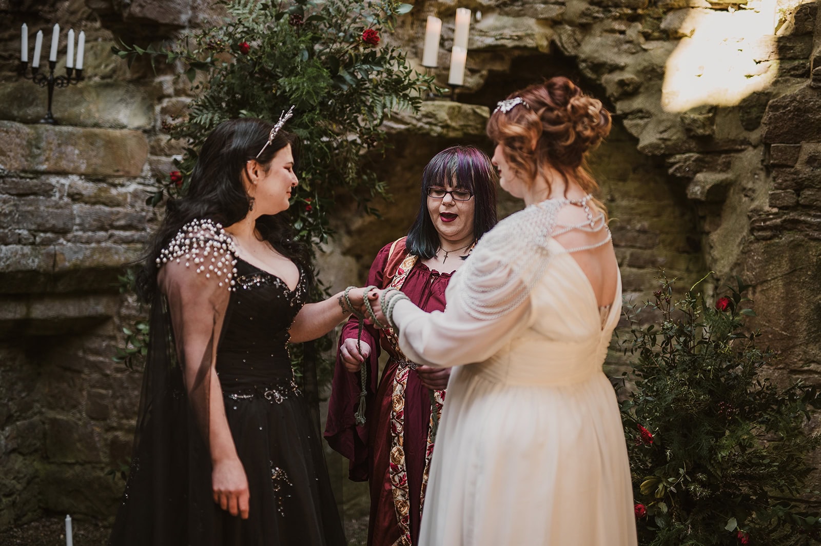 A Castlecore Romantasy Elopement at Bolton Castle – photo 7