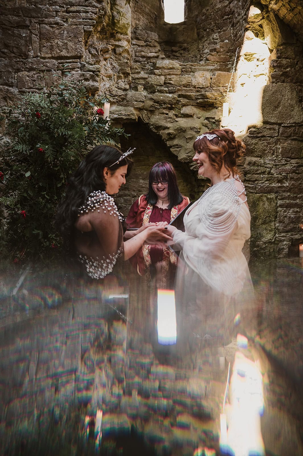 A Castlecore Romantasy Elopement at Bolton Castle – photo 11
