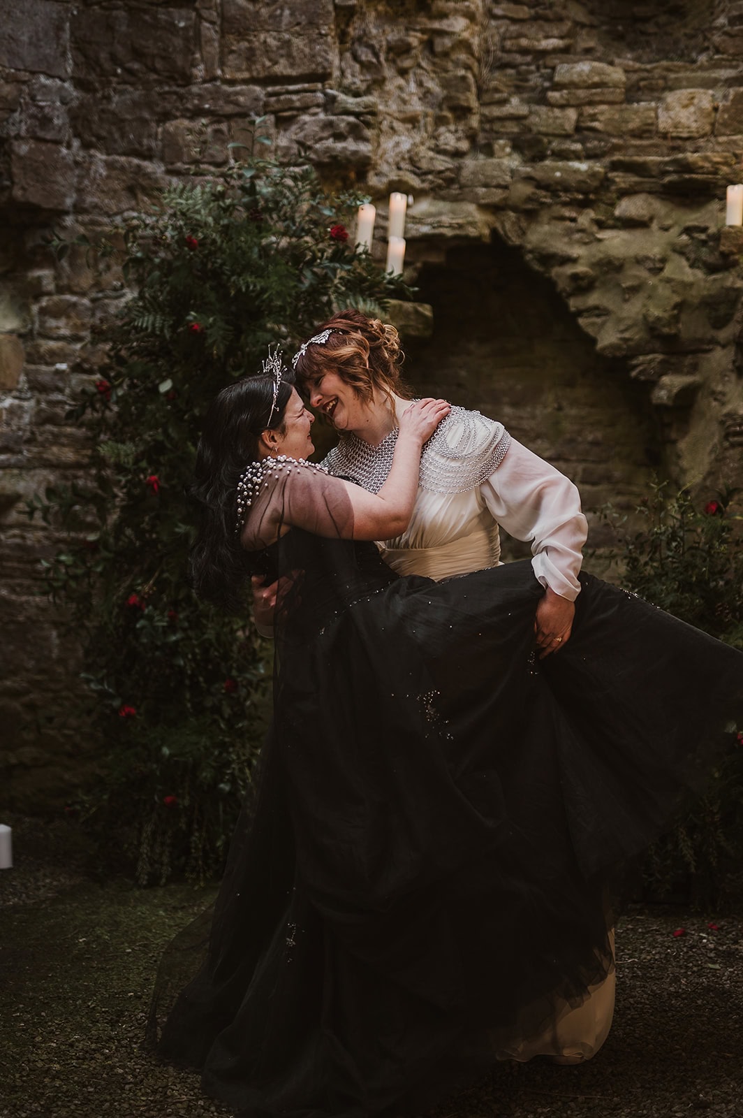 A Castlecore Romantasy Elopement at Bolton Castle – photo 13