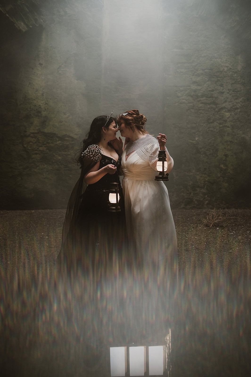 A Castlecore Romantasy Elopement at Bolton Castle – photo 19