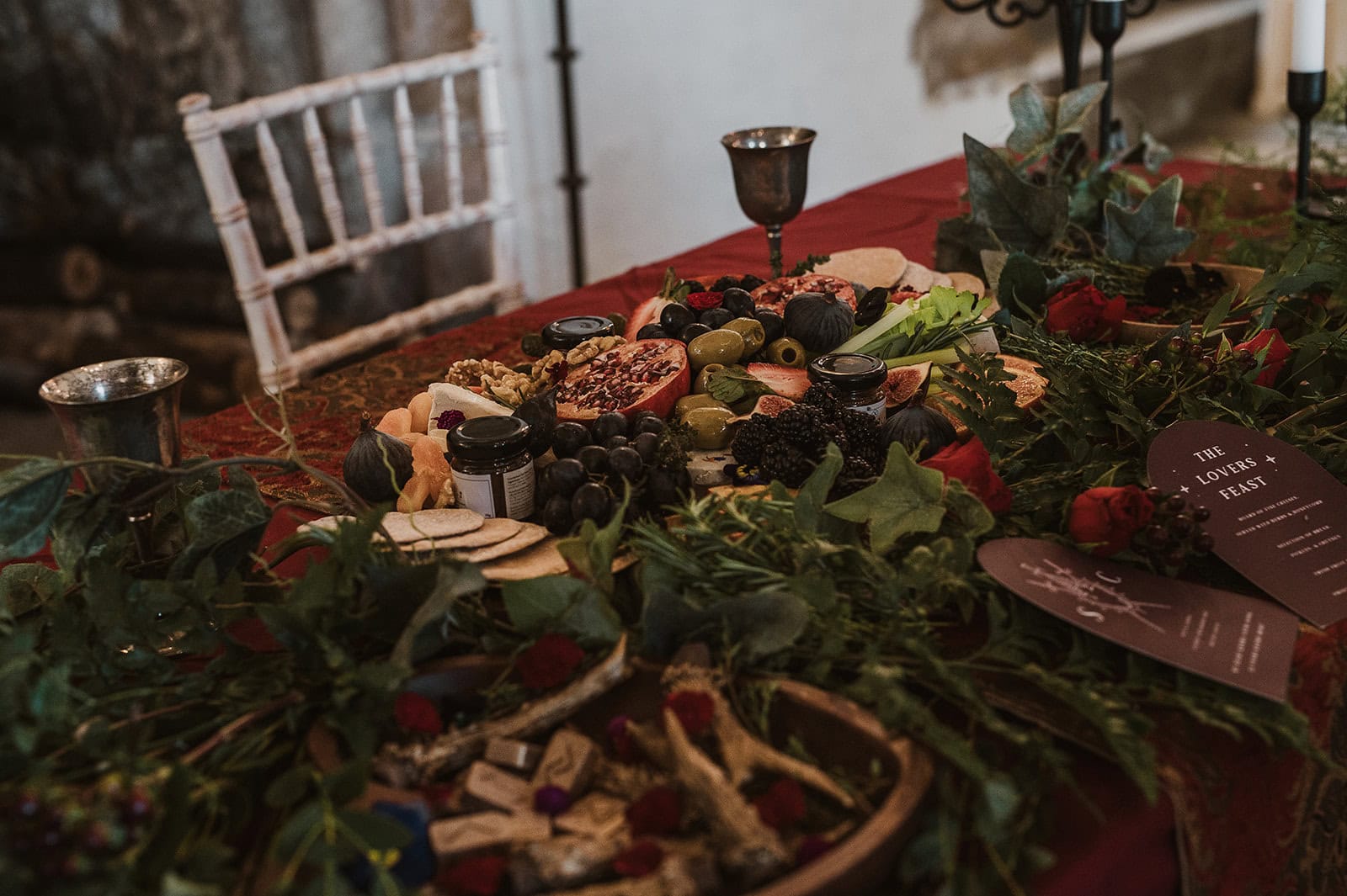 A Castlecore Romantasy Elopement at Bolton Castle – photo 28
