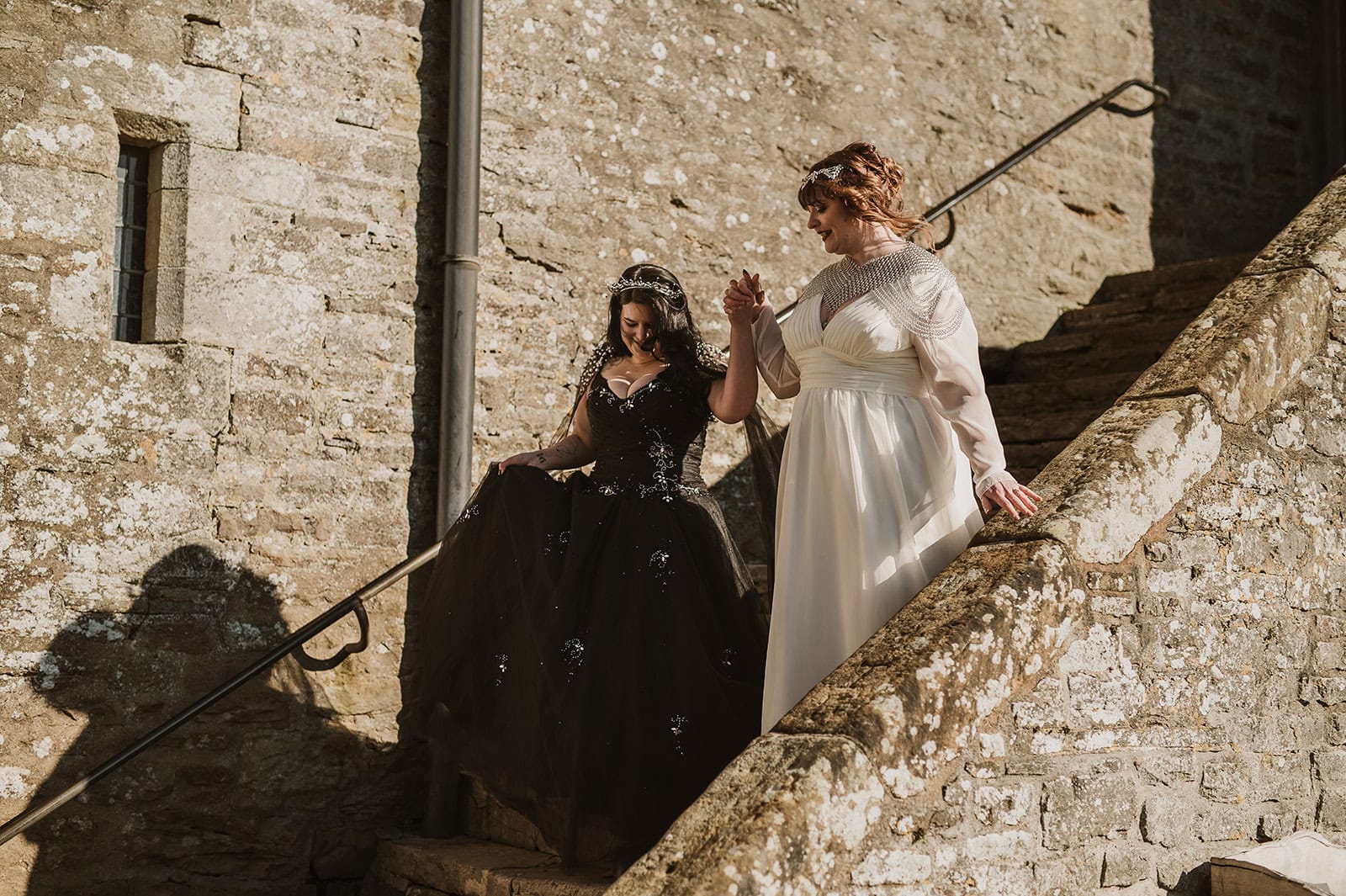 A Castlecore Romantasy Elopement at Bolton Castle – photo 32