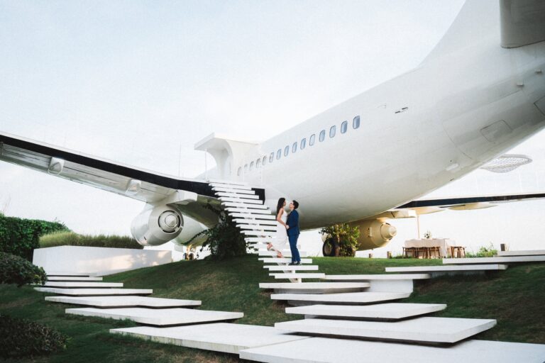 Modern Elegance in Bali at a Private Jet Villa Engagement