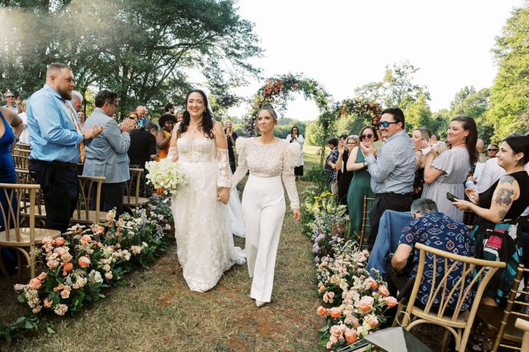An English Country Cocktail Wedding in Rural Georgia